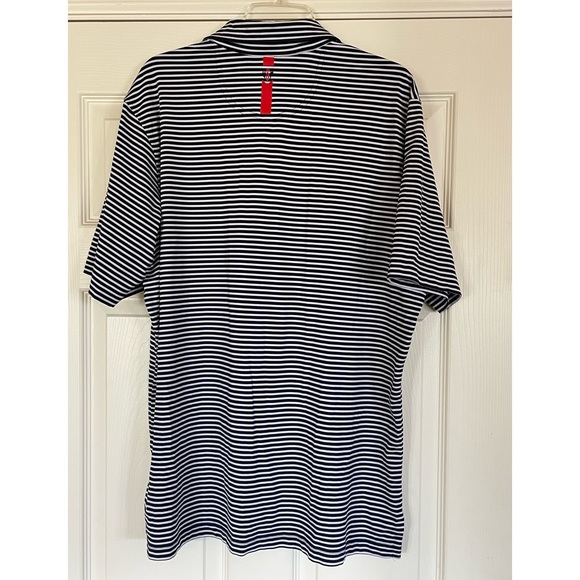 Fairway & Greene Pinecrest Striped Polo Shirt, Size Large - Picture 3 of 5